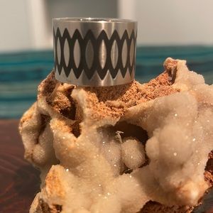 Stainless Steel Banded Ring